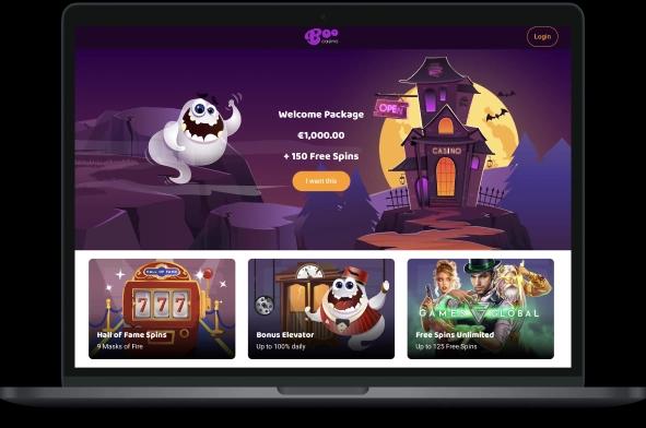 Boo Casino Desktop